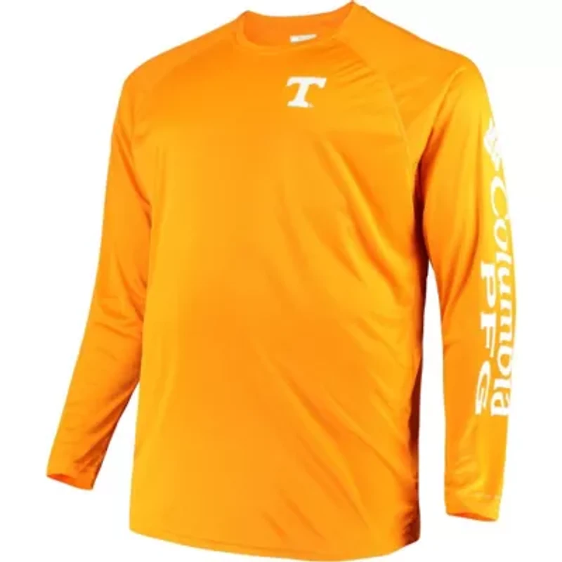 NCAA Tennessee Volunteers Big & Tall Terminal Tackle Long Sleeve Omni-Shade T-Shirt