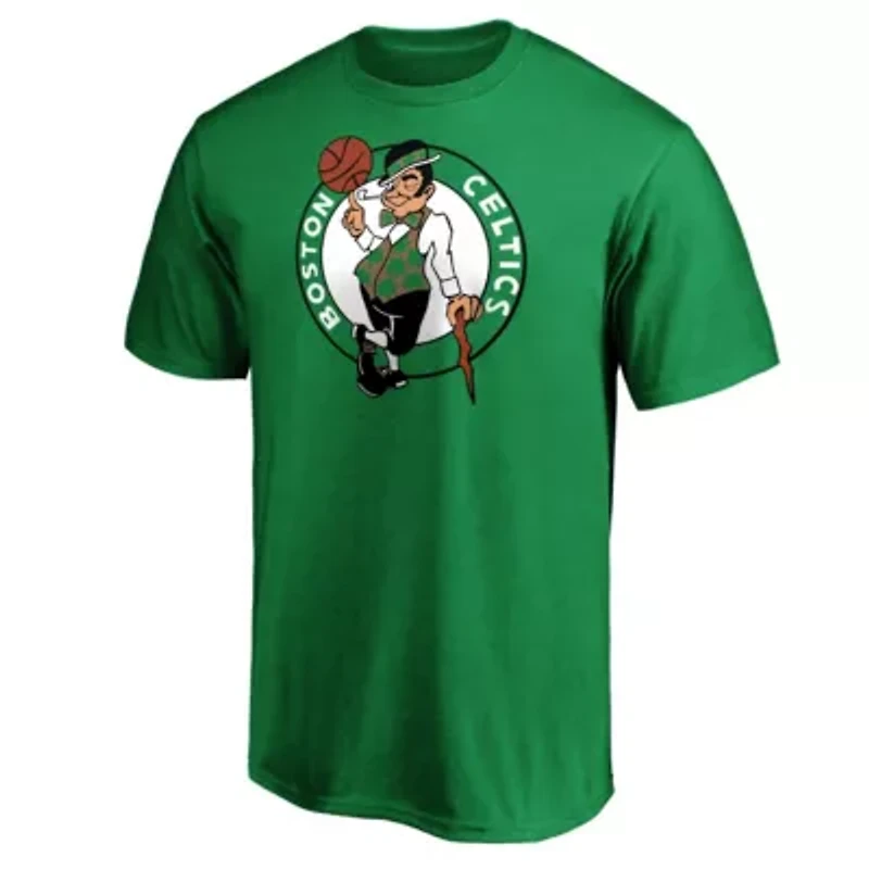 NBA Fanatics Tacko Fall Kelly Boston Celtics Playmaker Name & Number T-Shirt