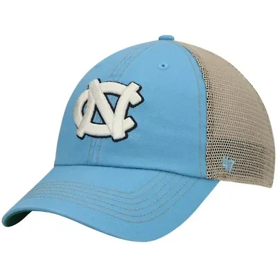 NCAA Light North Carolina Tar Heels Trawler Trucker Snapback Hat