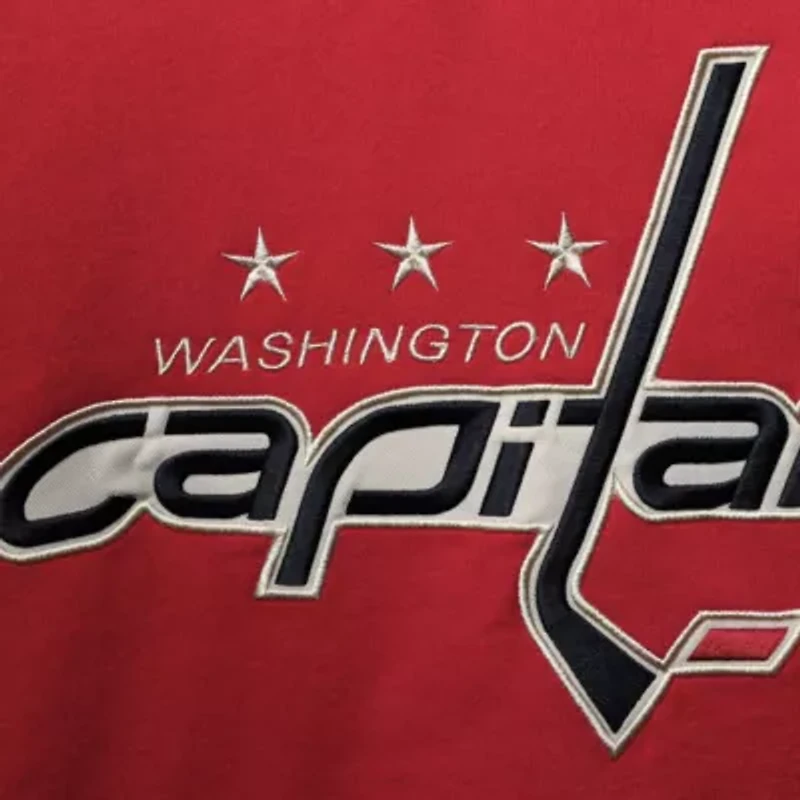 NHL Alexander Ovechkin Washington Capitals Player Name & Number Lacer Pullover Hoodie