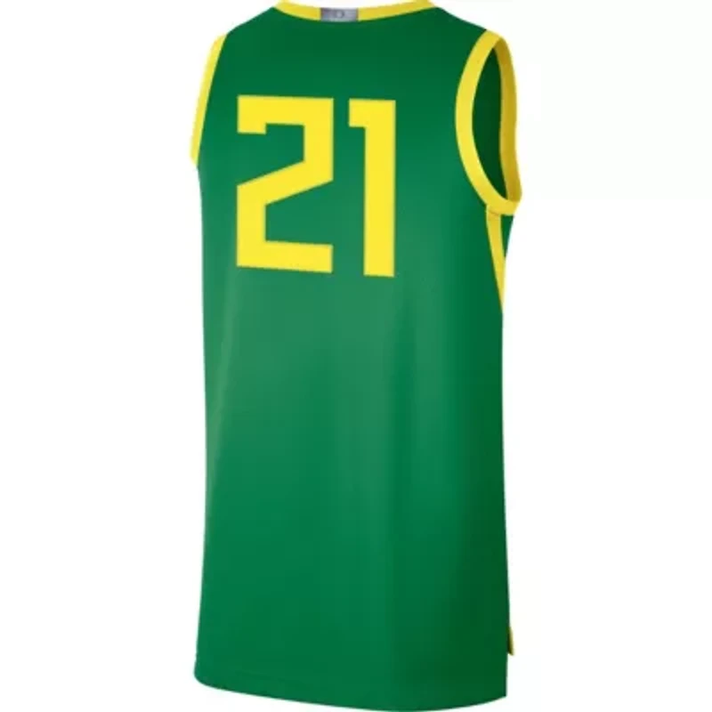 NCAA Nike #21 Oregon Ducks Limited Basketball Jersey