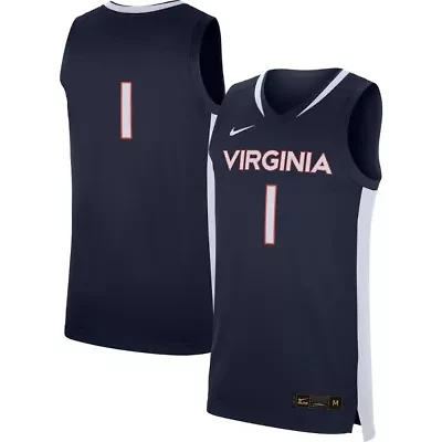 NCAA Nike #1 Virginia Cavaliers Replica Basketball Jersey