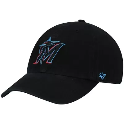 MLB Miami Marlins Clean Up Adjustable Hat