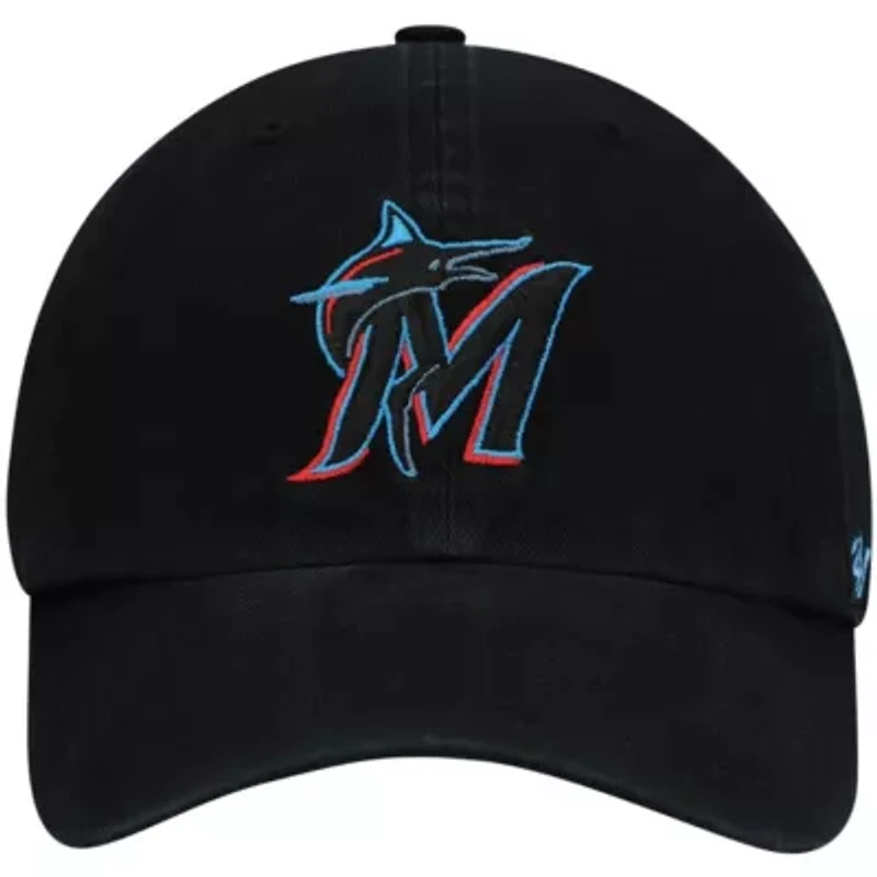 MLB Miami Marlins Clean Up Adjustable Hat