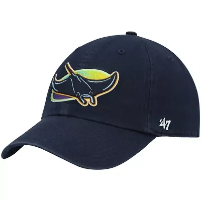 MLB Tampa Bay Rays Clean Up Adjustable Hat