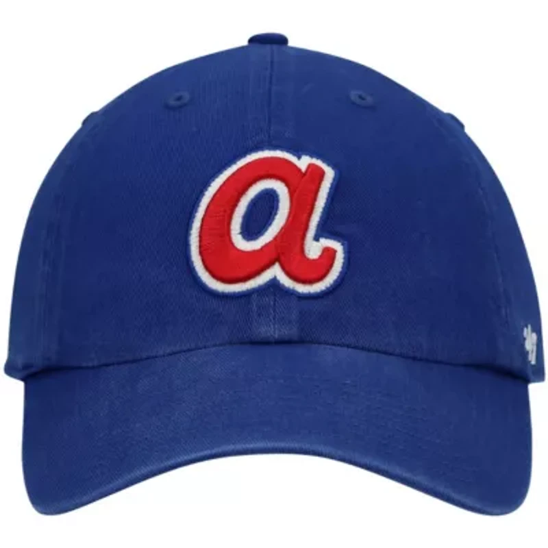MLB Atlanta Braves 1972 Logo Cooperstown Collection Clean Up Adjustable Hat