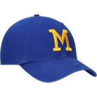 MLB Milwaukee Brewers 1970 Logo Cooperstown Collection Clean Up Adjustable Hat