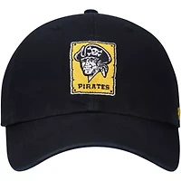MLB Pittsburgh Pirates Logo Cooperstown Collection Clean Up Adjustable Hat