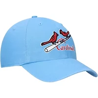 MLB Light St. Louis Cardinals Logo Cooperstown Collection Clean Up Adjustable Hat