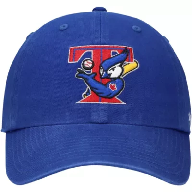Toronto Blue Jays MLB Toronto Jays Team Logo Cooperstown Collection Clean Up Adjustable Hat