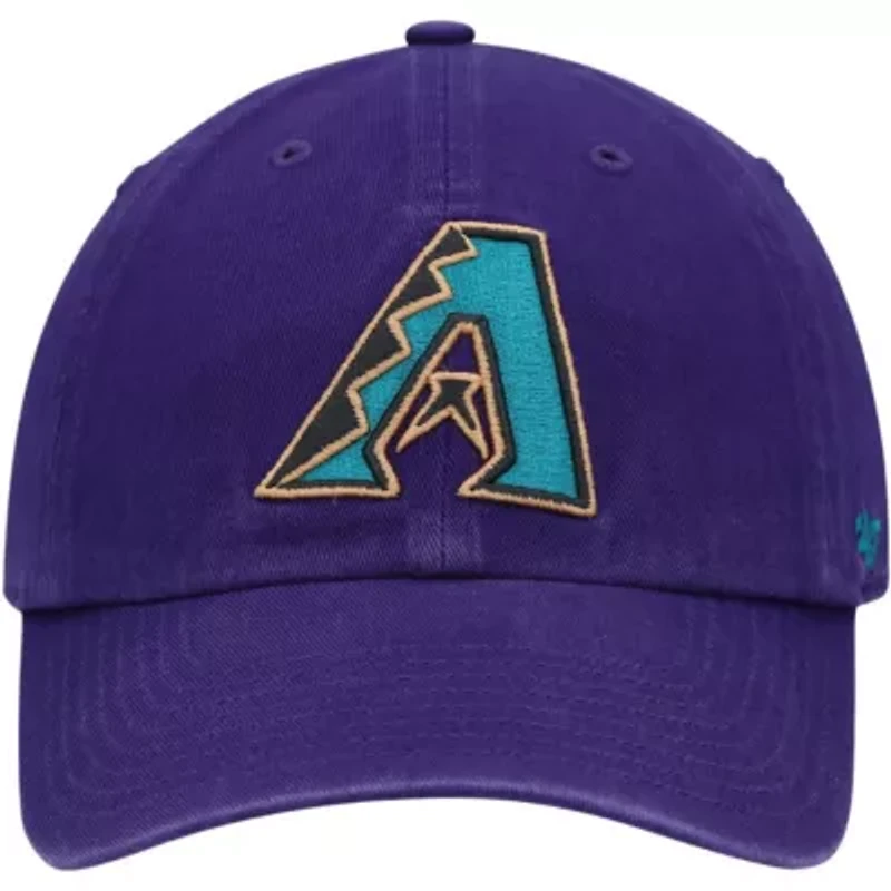 MLB Arizona Diamondbacks Logo Cooperstown Collection Clean Up Adjustable Hat