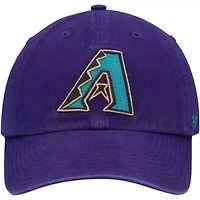MLB Arizona Diamondbacks Logo Cooperstown Collection Clean Up Adjustable Hat