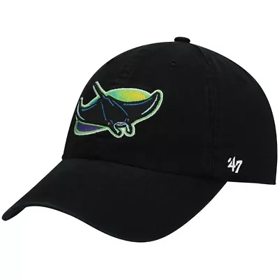 MLB Tampa Bay Rays 2000 Logo Cooperstown Collection Clean Up Adjustable Hat