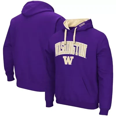 NCAA Washington Huskies Big & Tall Arch Logo 2.0 Pullover Hoodie
