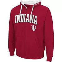 NCAA Indiana Hoosiers Big & Tall Full-Zip Hoodie