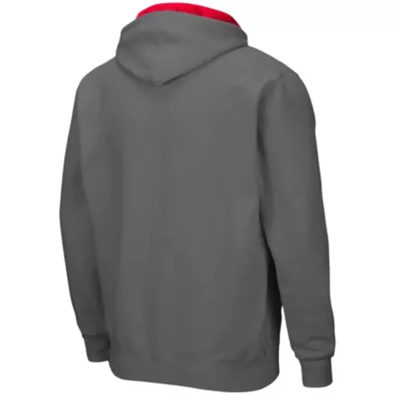 NCAA Nebraska Huskers Big & Tall Full-Zip Hoodie
