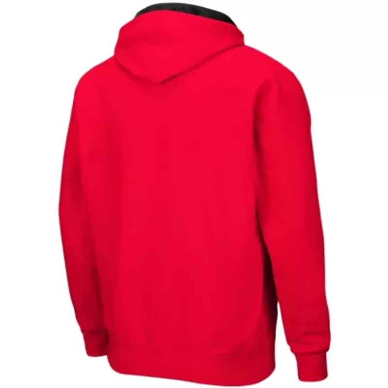 NCAA Nebraska Huskers Big & Tall Full-Zip Hoodie