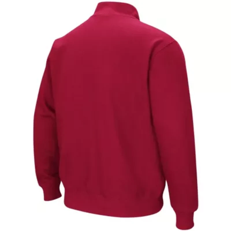 Alabama Crimson Tide NCAA Big & Tall Tortugas Quarter-Zip Jacket