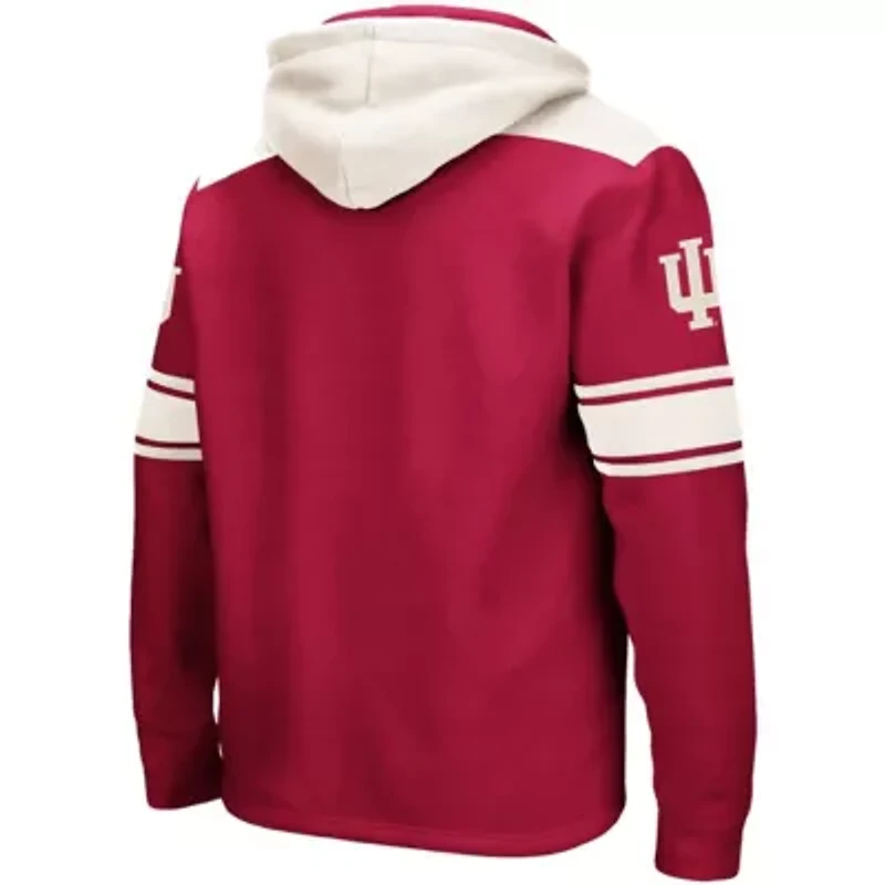 NCAA Indiana Hoosiers 2.0 Lace-Up Pullover Hoodie