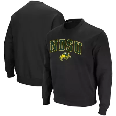 NCAA NDSU Bison Arch & Logo Tackle Twill Pullover Sweatshirt