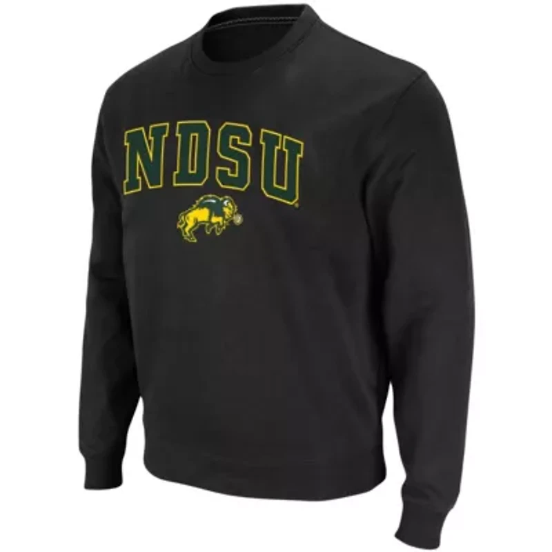 NCAA NDSU Bison Arch & Logo Tackle Twill Pullover Sweatshirt