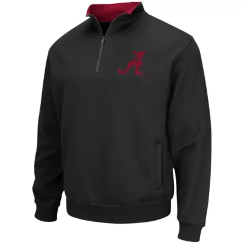 Alabama Crimson Tide NCAA Tortugas Logo Quarter-Zip Pullover Jacket