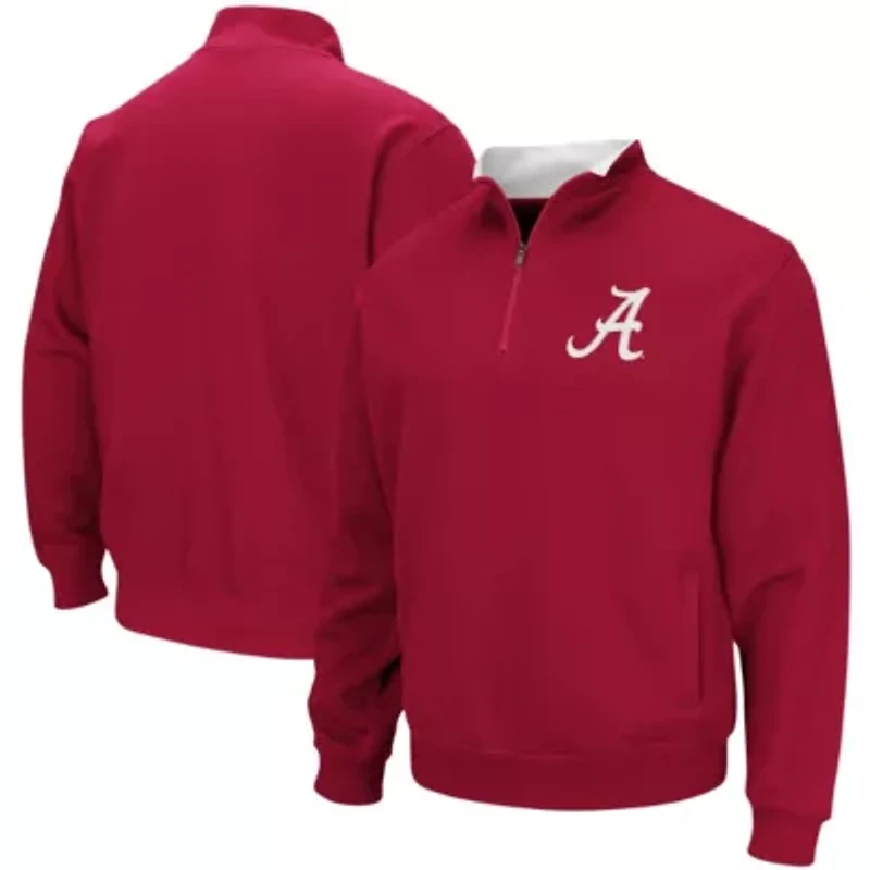 Alabama Crimson Tide NCAA Tortugas Logo Quarter-Zip Pullover Jacket