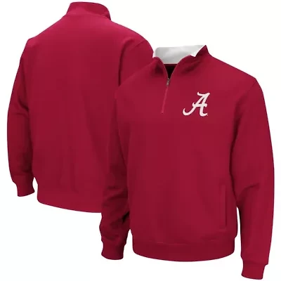 Alabama Crimson Tide NCAA Tortugas Logo Quarter-Zip Pullover Jacket