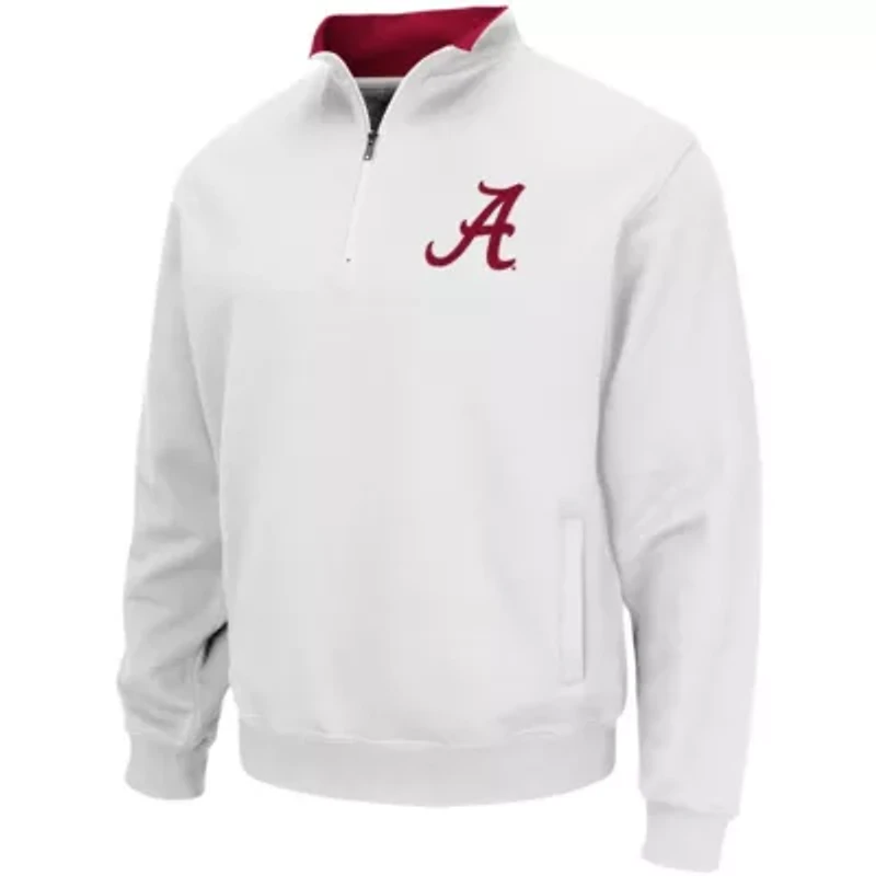 Alabama Crimson Tide NCAA Alabama Tide Tortugas Logo Quarter-Zip Pullover Jacket