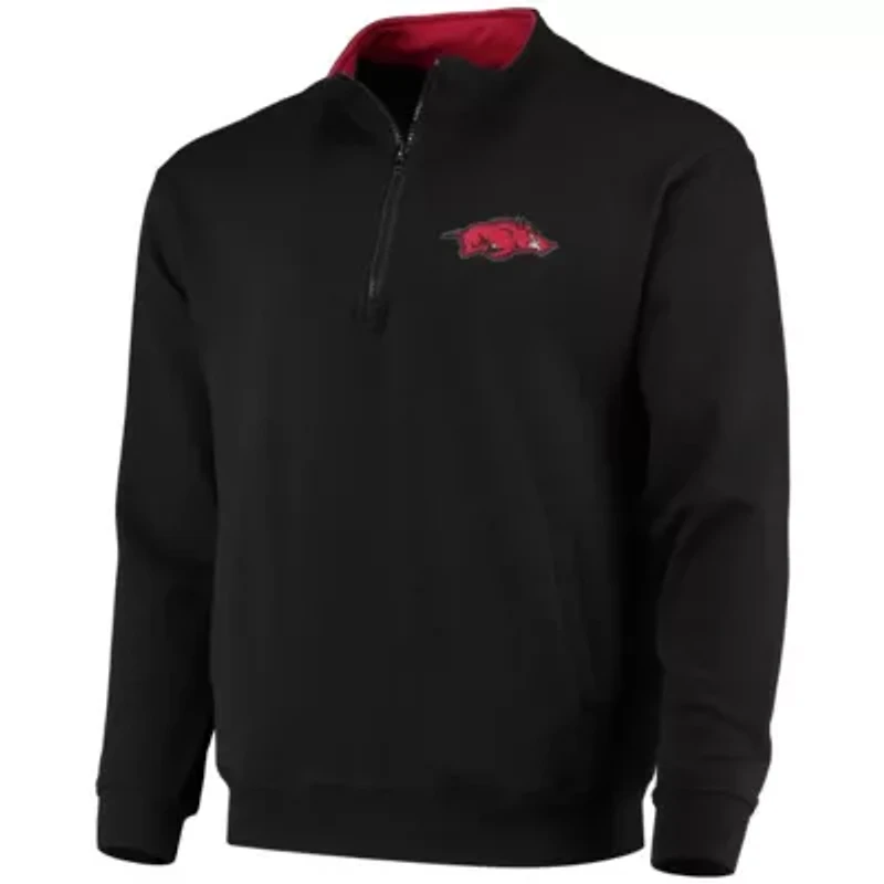 NCAA Arkansas Razorbacks Tortugas Logo Quarter-Zip Jacket
