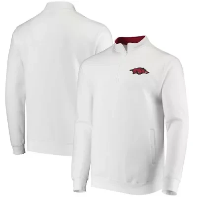 NCAA Arkansas Razorbacks Tortugas Logo Quarter-Zip Jacket