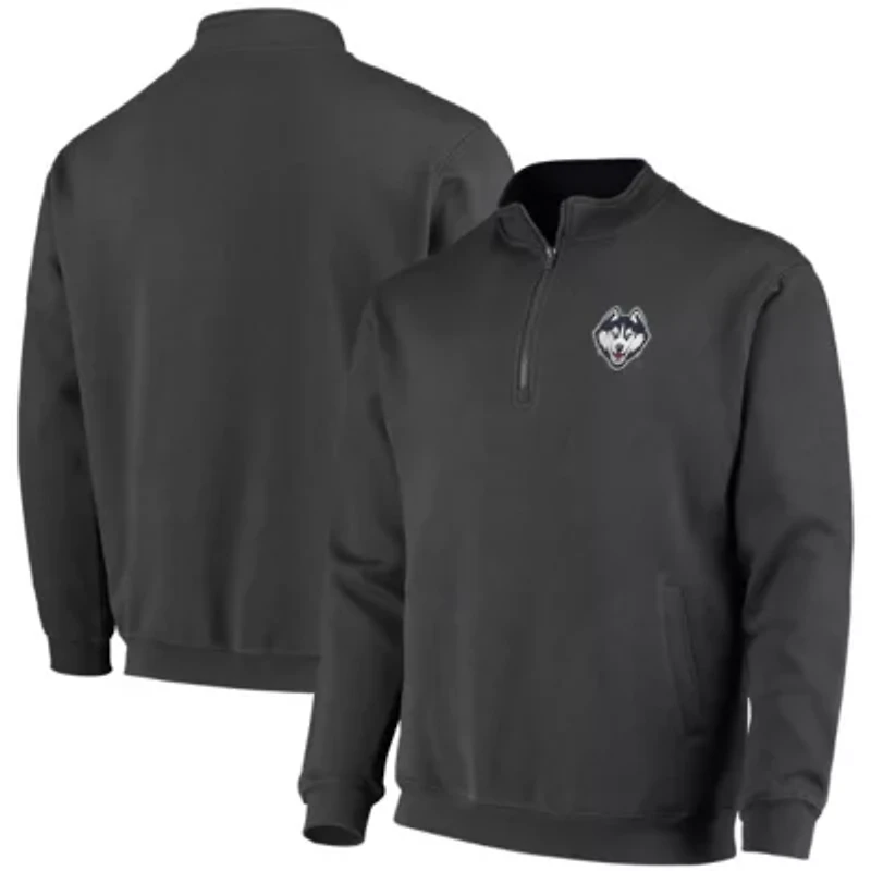 Connecticut Huskies NCAA UConn Tortugas Logo Quarter-Zip Jacket