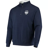Connecticut Huskies NCAA UConn Tortugas Logo Quarter-Zip Jacket