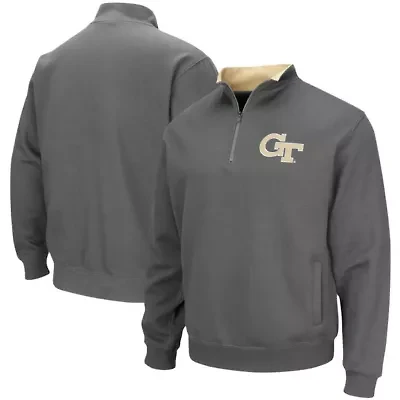 Georgia Tech Yellow Jackets NCAA Tortugas Logo Quarter-Zip Pullover Jacket