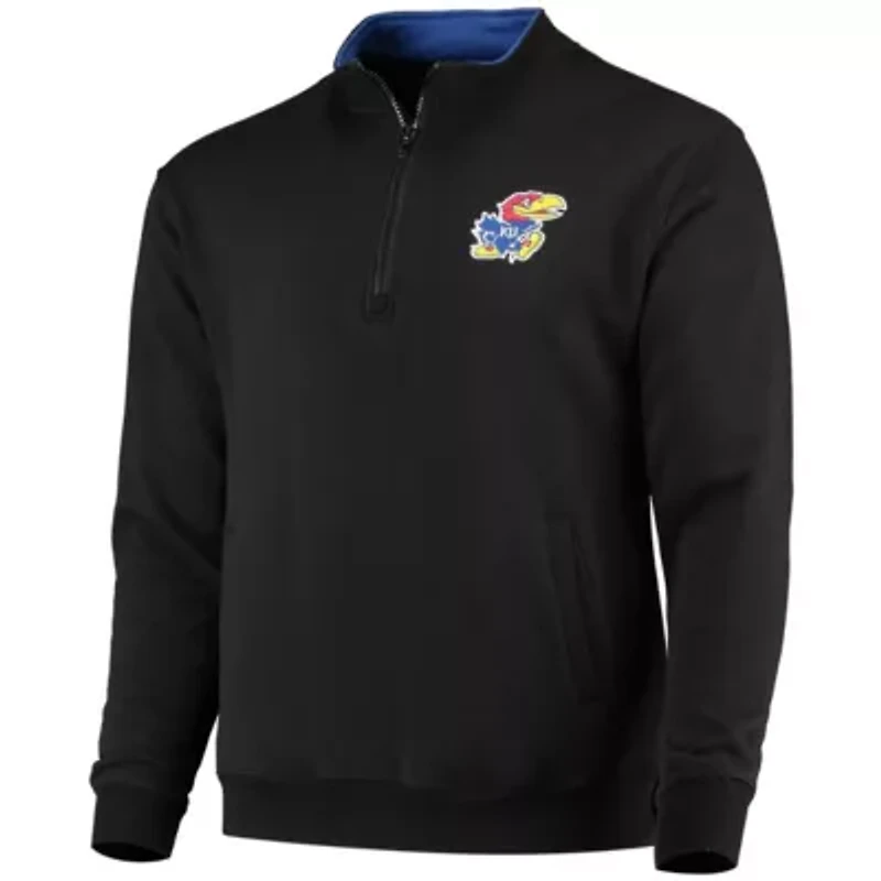 NCAA Kansas Jayhawks Tortugas Logo Quarter-Zip Jacket