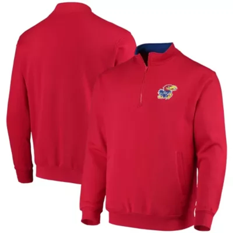 NCAA Kansas Jayhawks Tortugas Logo Quarter-Zip Jacket