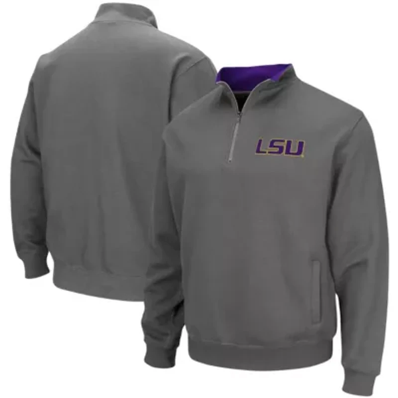 NCAA LSU Tigers Tortugas Logo Quarter-Zip Jacket