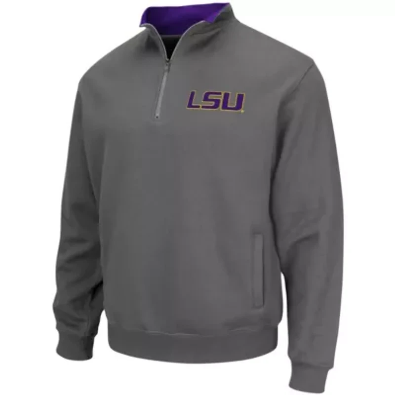 NCAA LSU Tigers Tortugas Logo Quarter-Zip Jacket