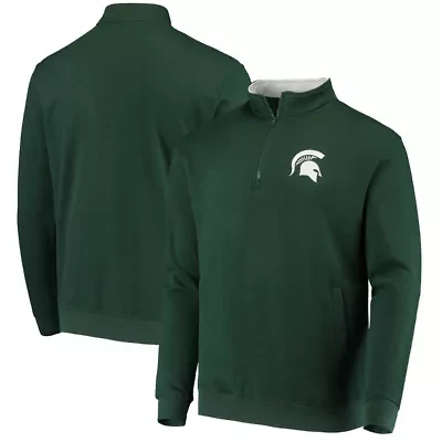 NCAA Michigan State Spartans Tortugas Logo Quarter-Zip Jacket