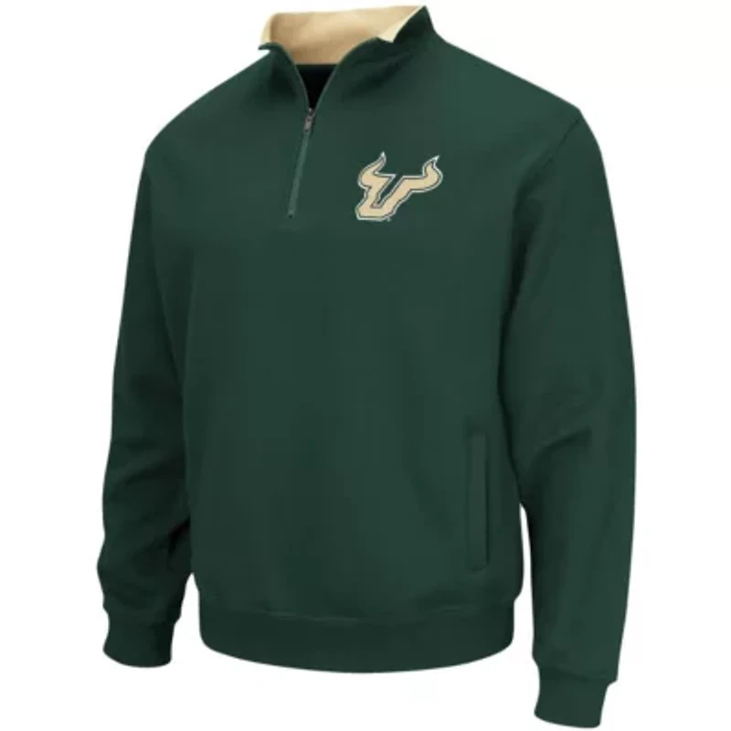 NCAA South Florida Bulls Tortugas Logo Quarter-Zip Jacket