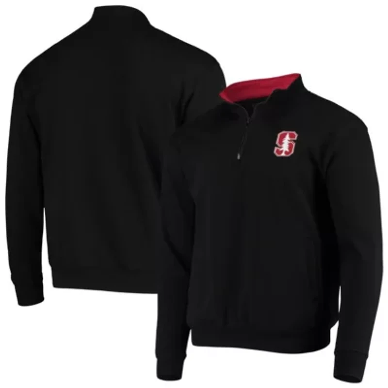 Stanford Cardinal NCAA Stanford Tortugas Logo Quarter-Zip Jacket