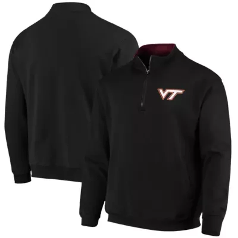 NCAA Virginia Tech Hokies Tortugas Logo Quarter-Zip Jacket