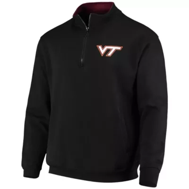 NCAA Virginia Tech Hokies Tortugas Logo Quarter-Zip Jacket