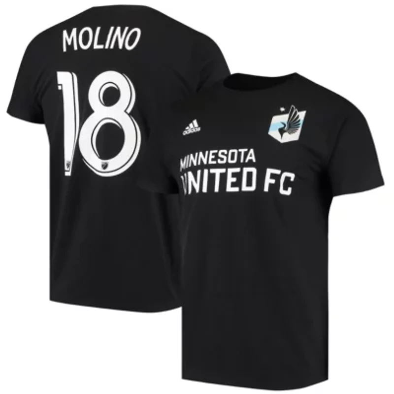 MLS Kevin Molino Minnesota United FC Go To Name & Number T-Shirt