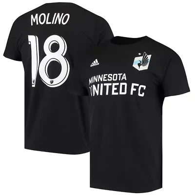 MLS Kevin Molino Minnesota United FC Go To Name & Number T-Shirt