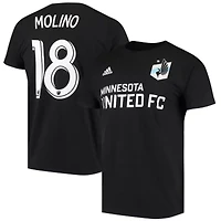 MLS Kevin Molino Minnesota United FC Go To Name & Number T-Shirt