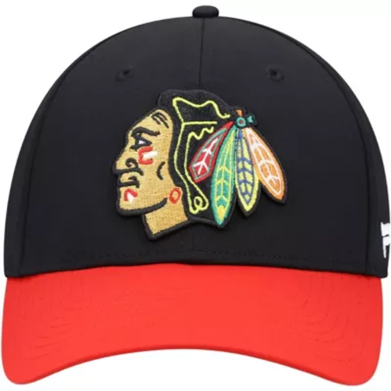 NHL Fanatics Chicago Blackhawks Core Primary Logo Flex Hat