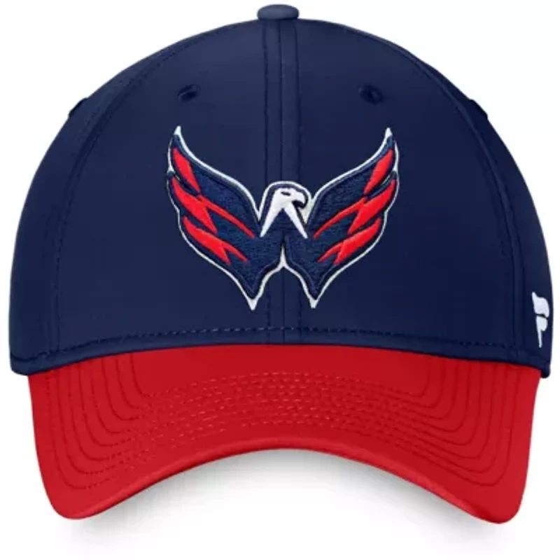 NHL Fanatics Washington Capitals Core Primary Logo Flex Hat