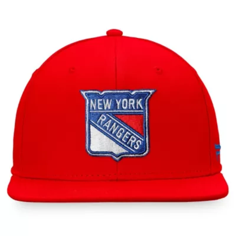 NHL Fanatics New York Rangers Core Primary Logo Fitted Hat