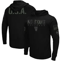 NCAA NC State Wolfpack OHT Military Appreciation Hoodie Long Sleeve T-Shirt